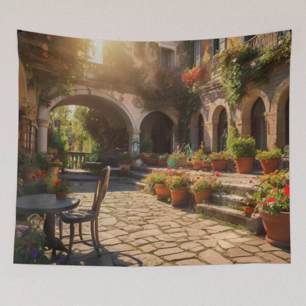 Item preview, Enchanted Italian House and Garden designed and sold by BlareBlare.