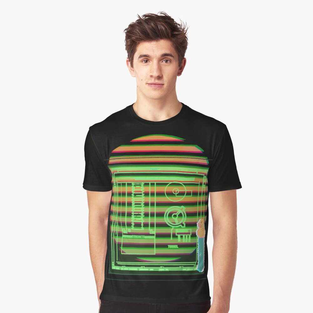 Vista previa del artículo con la obra «Camiseta gráfica», diseñado y vendido por aimskiis.