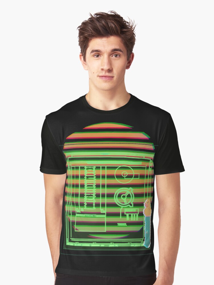 Imagen 1 de 5, Camiseta gráfica con la obra Reliquia Prohibida del Silo, diseñada y vendida por aimskiis.