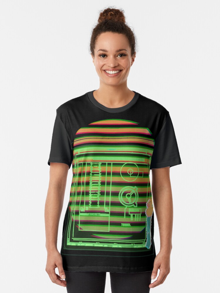 Imagen 2 de 5, Camiseta gráfica con la obra Reliquia Prohibida del Silo, diseñada y vendida por aimskiis.