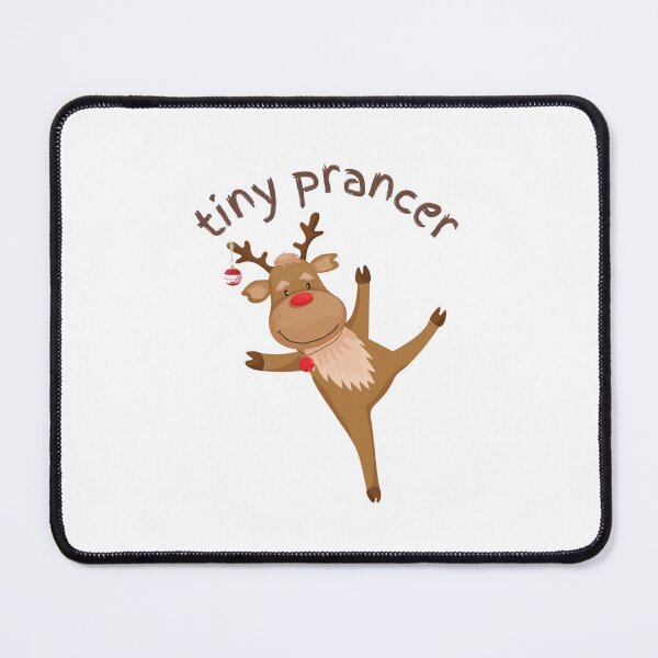 Item preview, Tiny Prancer Christmas Reindeer Dancing designed and sold by SunSamsStyle.