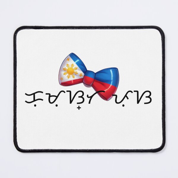 Item preview, Baybayin Bow designed and sold by KumustaPusaShop.