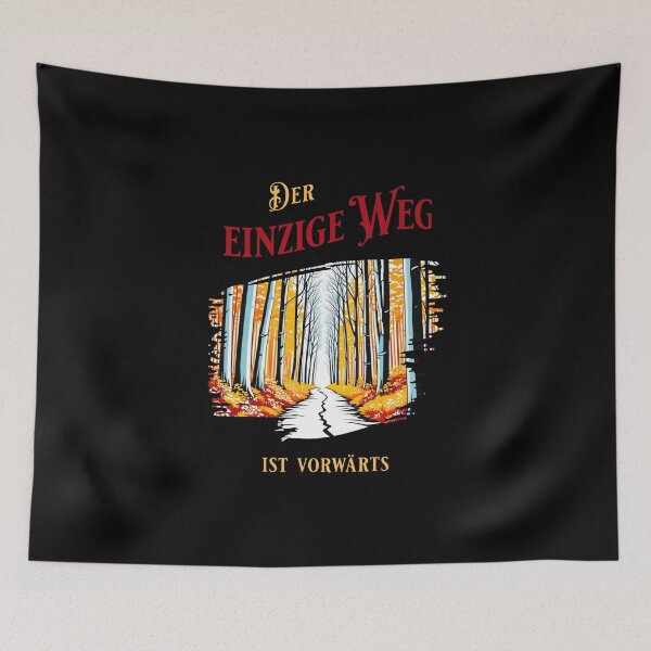 Item preview, The only way is forward - wise saying designed and sold by Pflugart.