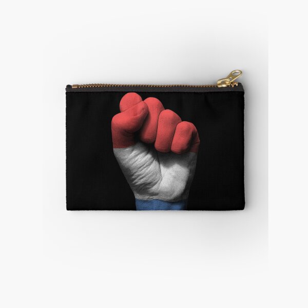 Item preview, Flag of The Netherlands on a Raised Clenched Fist  designed and sold by JeffBartels.