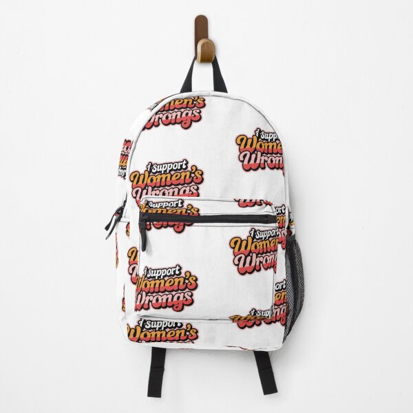 Item preview, I Support Women's Wrongs" Sticker – Bold Feminist Humor designed and sold by sabily.