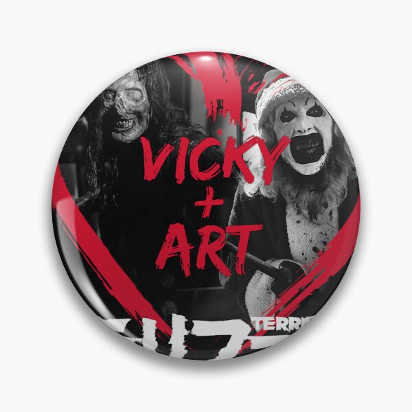 Item preview, Terrifier 3 Vicky and Art designed and sold by Kewberts.