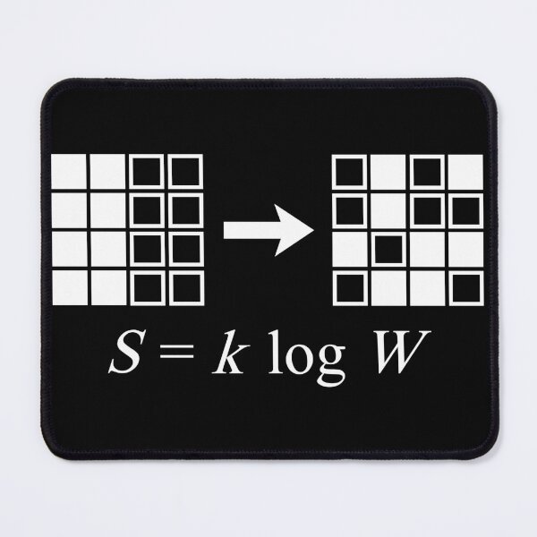 Item preview, physics formula Boltzmann thermodynamics designed and sold by arma-design.
