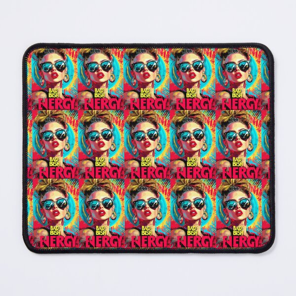 Item preview, Bad Bish Energy Retro Pop Art Design designed and sold by Artbyminga.