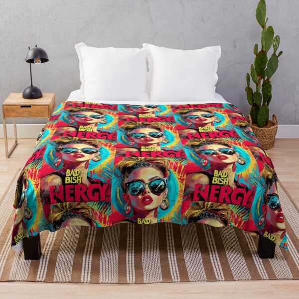 Item preview, Bad Bish Energy Retro Pop Art Design designed and sold by Artbyminga.