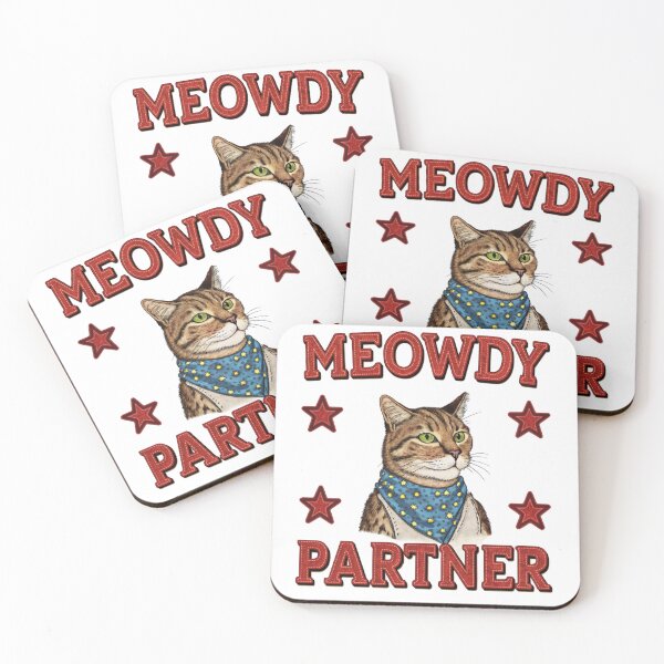 Item preview, meowdy partner T-Shirt | Cat Lover Hoodie | Funny Meme Sweatshirt, Cowboy Cat Shirt, Kitty Tee, Country Western Top, Cat Owner Clothing Gift designed and sold by Colorful-Garden.