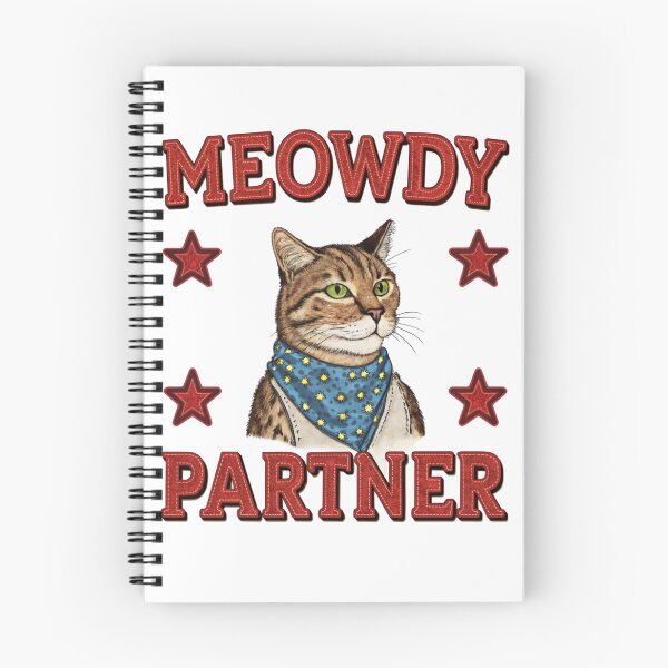 Item preview, meowdy partner T-Shirt | Cat Lover Hoodie | Funny Meme Sweatshirt, Cowboy Cat Shirt, Kitty Tee, Country Western Top, Cat Owner Clothing Gift designed and sold by Colorful-Garden.