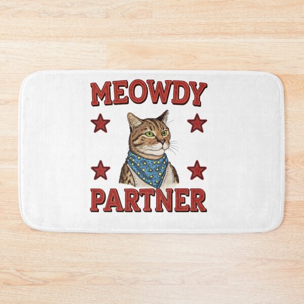 Item preview, meowdy partner T-Shirt | Cat Lover Hoodie | Funny Meme Sweatshirt, Cowboy Cat Shirt, Kitty Tee, Country Western Top, Cat Owner Clothing Gift designed and sold by Colorful-Garden.