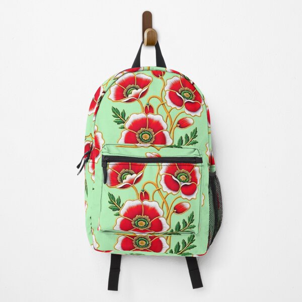 Item preview, scarlet poppies ,with green leaves, stickers, for stained glass, for embroidery, for applique, for any background. designed and sold by orthodox-icon.