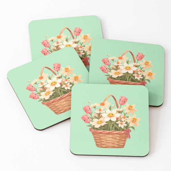Item preview, Sunny Yolk Oasis A Mint Green Dream  Comic Style Illustration designed and sold by MadeByHaresShop.