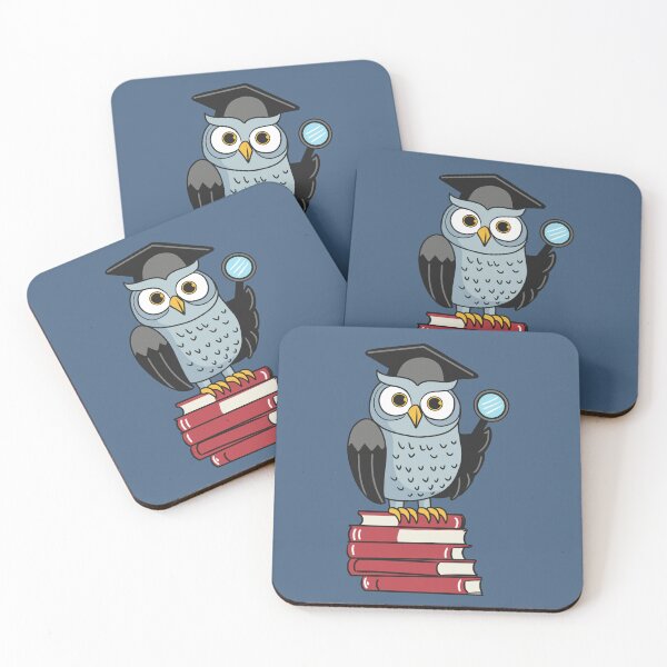 Item preview, Wise Owl Graduation Cartoon designed and sold by FlashCraft Design.