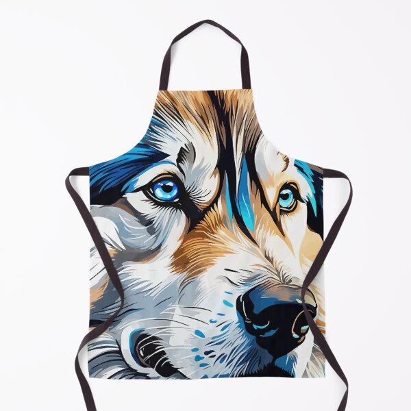 Item preview, Malamute Alaskan Sled Dog Pet Portrait Vector designed and sold by taiche.