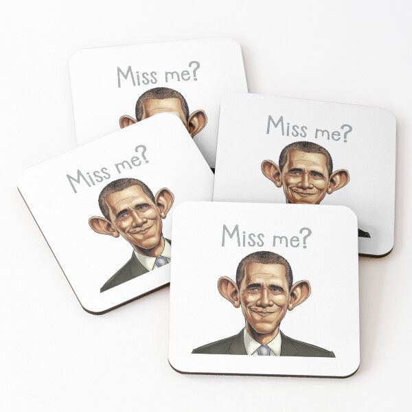 Item preview, Barack Obama, Miss me, Democrat, funnyfits70, Humor, Funny, retro, vintages, funny quotes, animal humor, designed and sold by FunnyFits70.