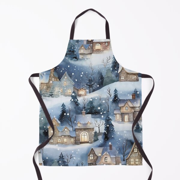 Item preview, Winter landscape. snowy city.Winter night. designed and sold by MagelliShop.