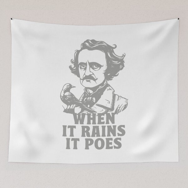 Item preview, When It Rains It Poes! Edgar Allen Poe Broadway designed and sold by TonySpencer.