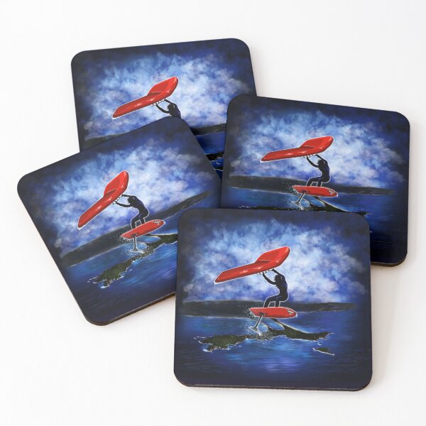 Item preview, Wing Foil in Giens - square version designed and sold by Themys24.