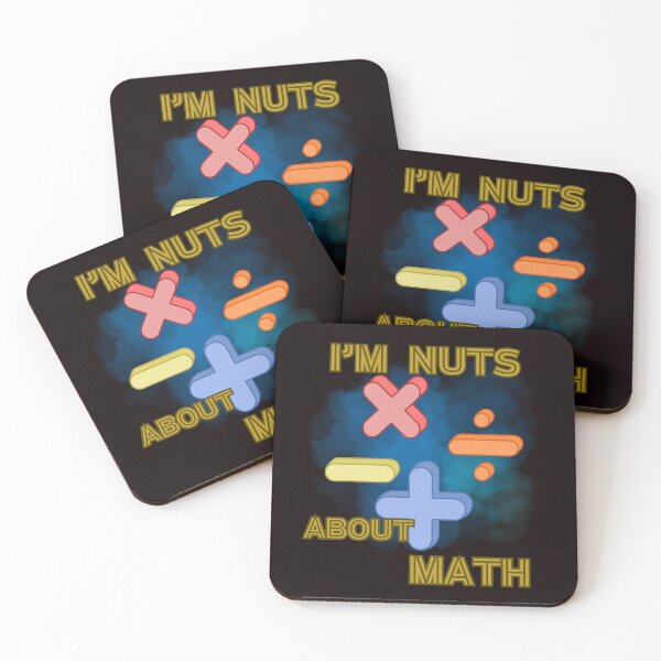 Item preview, I'M NUTS ABOUT MATH designed and sold by Tadeusz1.
