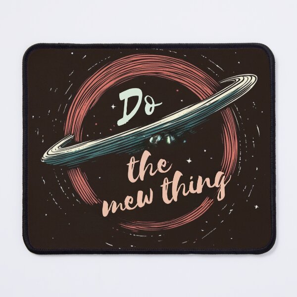 Item preview, Do The New Thing | Sticker designed and sold by NicolasGlowArt.