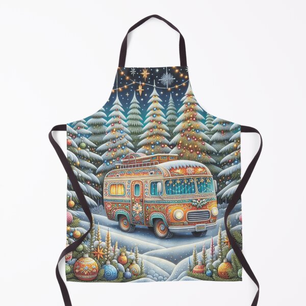 Item preview, Winter landscape. Christmas bus.Winter forest.Fairy tale forest. designed and sold by MagelliShop.