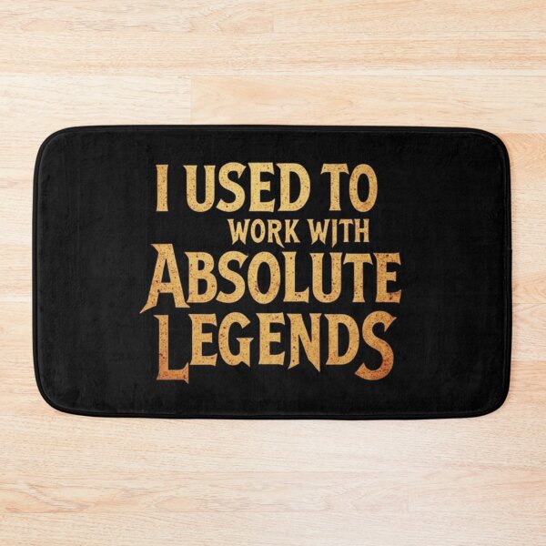 Item preview, i used to work with absolute legends designed and sold by Jacob noro.