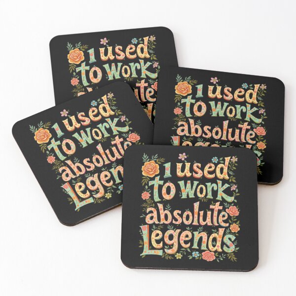 Item preview, i used to work with absolute legends designed and sold by marianna cotaru.