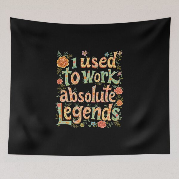 Item preview, i used to work with absolute legends designed and sold by marianna cotaru.