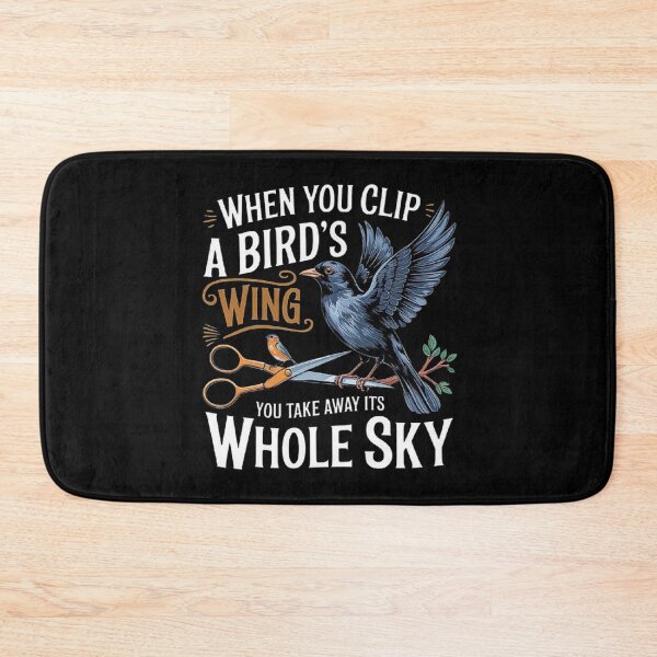 Item preview, The Symbol of Freedom: When You Clip a Bird’s Wing designed and sold by love3617.