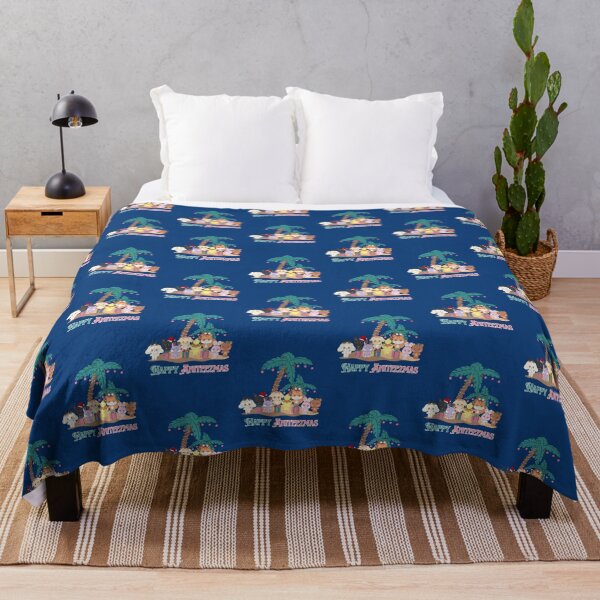 Item preview, Tropical Happy Aniteezmas Design – K-Pop Holiday Merchandise designed and sold by SparkDiamond.