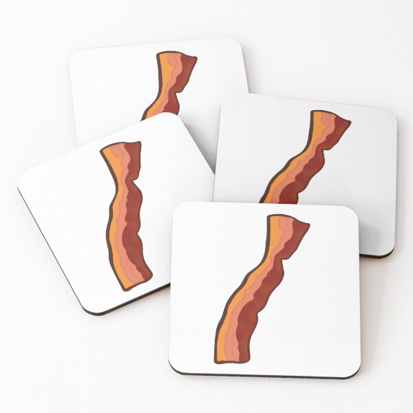 Item preview,  Bacon cartoon hand drawn, bacon png, cartoon bacon strips, bacon lover and breakfast designed and sold by Anngozza2.
