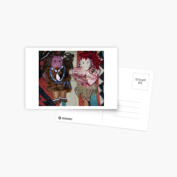 Lord Alaar and Queen Argarac (Prince Zeo's parents) Postcard