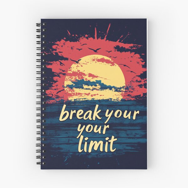 Item preview, Break Your Limit | Sticker designed and sold by NicolasGlowArt.