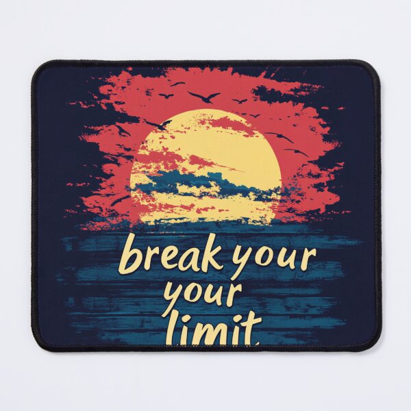 Item preview, Break Your Limit | Sticker designed and sold by NicolasGlowArt.