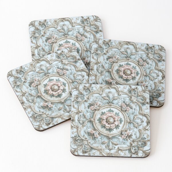 Item preview, Shabby decorative design with vintage floral finish designed and sold by Osintown.