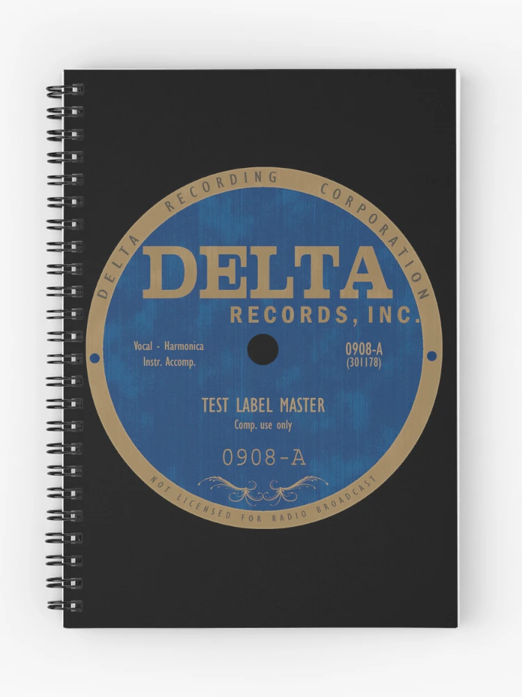 Thumbnail 1 of 3, Journal, Delta Records Label designed and sold by Ravvick.