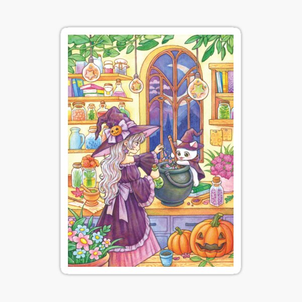 Item preview, The Witch's Herbal Shop designed and sold by rowonart.