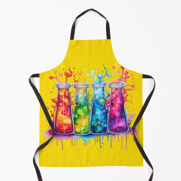 Item preview, Watercolor Science-Chemistry Test Tubes 4 Flacks designed and sold by GrinGalore.