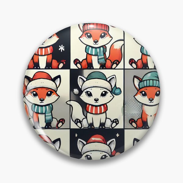 Item preview, Christmas Foxes designed and sold by Foxx-One.