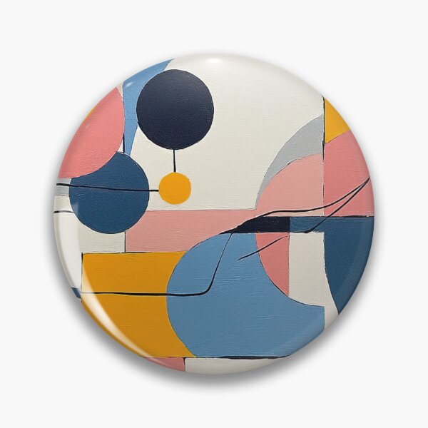 Item preview, Kandinsky Shapes Composition designed and sold by maniacfitness.