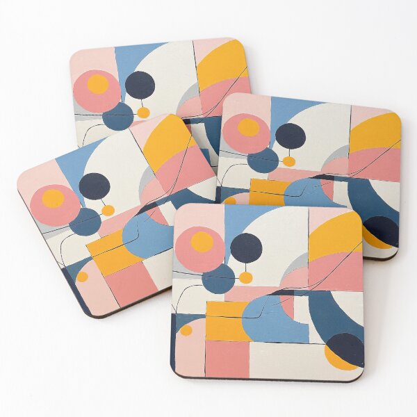 Item preview, Kandinsky Shapes Composition designed and sold by maniacfitness.