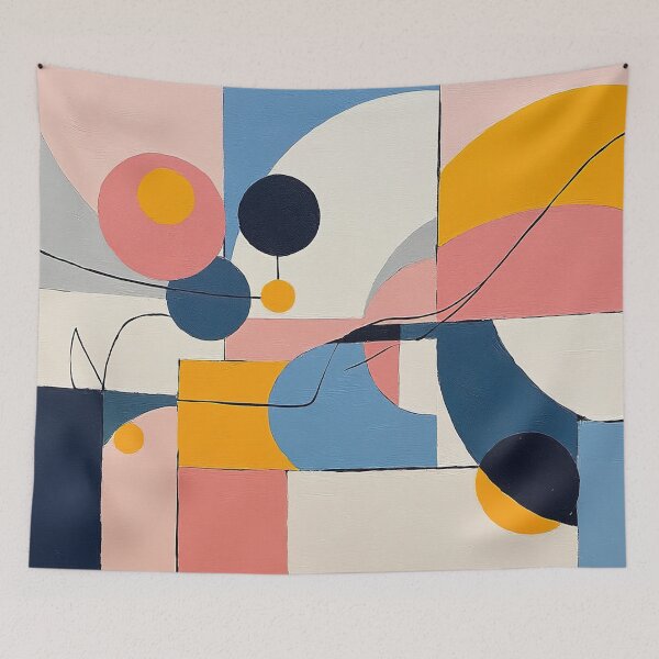 Item preview, Kandinsky Shapes Composition designed and sold by maniacfitness.