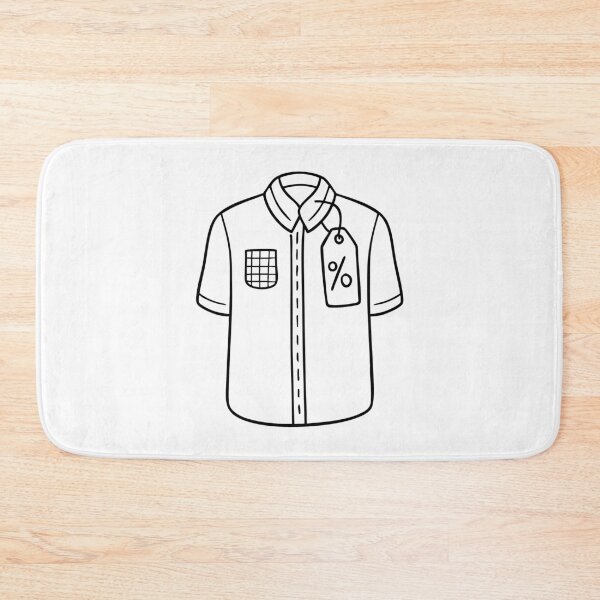 Item preview, Discount tag attached on a male shirt designed and sold by rasagamastore.
