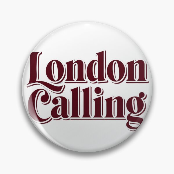 Item preview, London Calling T-Shirt - Classic English Signage Design designed and sold by AmzadH.