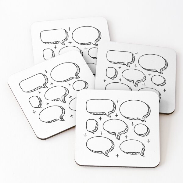 Item preview, Dialogue bubbles in a comic panel designed and sold by rasagamastore.