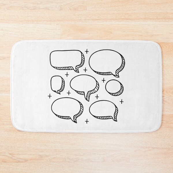 Item preview, Dialogue bubbles in a comic panel designed and sold by rasagamastore.