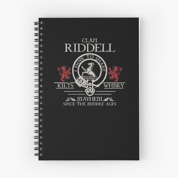 Item preview, Clan Riddell tartan crest family reunion Highland Games designed and sold by Clan1093.