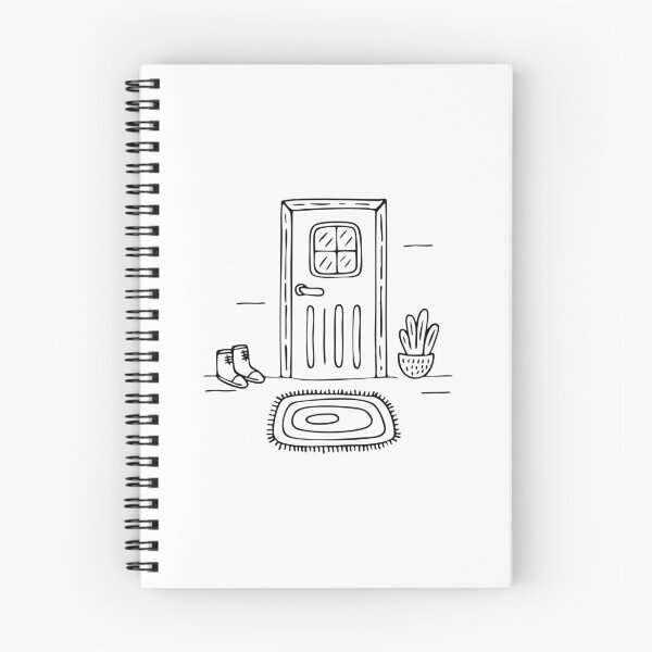 Item preview, Doormat lying in front of a wooden door with shoes designed and sold by rasagamastore.